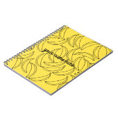 バパーソナライズされたナスノート ノートブック (左側)