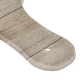 バパーソナライズされたンウッドスタイル カッティングボード (角)