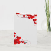 バパーソナライズされたンタインのカード サンキューカード (裏面)