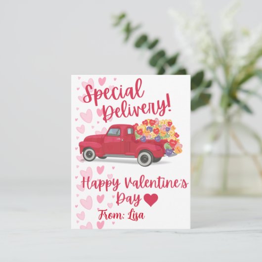 バパーソナライズされたンタインのカード シーズンカード (スタンド正面)