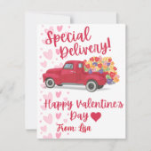 バパーソナライズされたンタインのカード シーズンカード (正面)