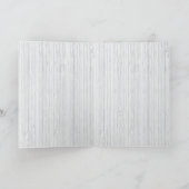 バパーソナライズされたンタインのカード シーズンカード (内部)