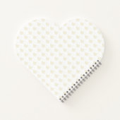 バパーソナライズされたンタインの愛 ノートブック (裏面)