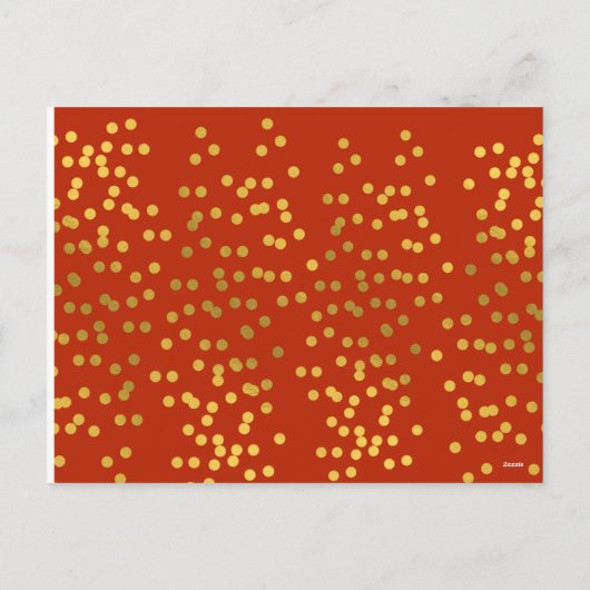 バパーソナライズされたンタインサンキューカード シーズンポストカード (裏面)