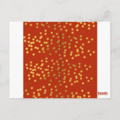 バパーソナライズされたンタインサンキューカード ポストカード (裏面)