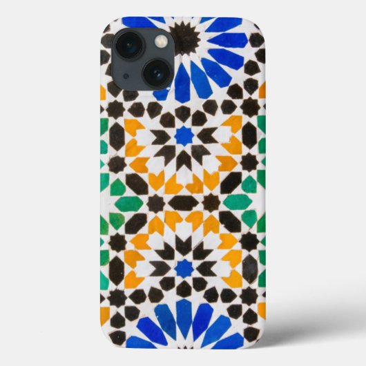 バヒア宮殿のタイル装飾 Case-Mate iPhoneケース (裏面)
