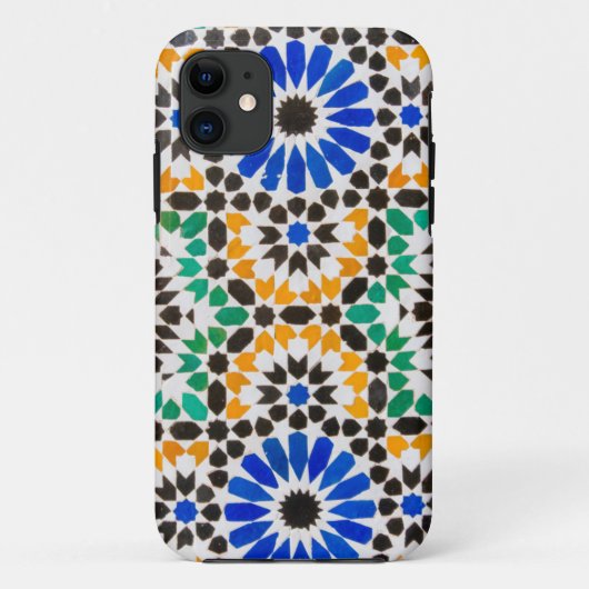 バヒア宮殿のタイル装飾 Case-Mate iPhoneケース (裏面)