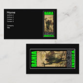 バヒア黒頭 名刺 (正面/裏面)