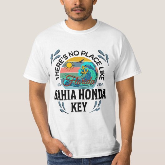バヒア・ホンダ・キー, フロリダ州 Tシャツ (正面)