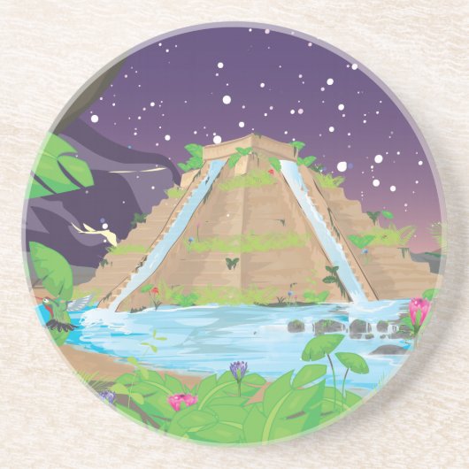 バビぶら下がったロンの庭園 コースター (正面)