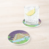 バビぶら下がったロンの庭園 コースター (側面)