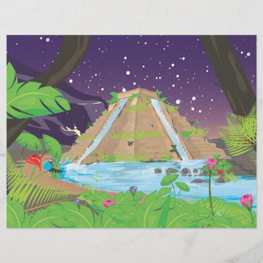 バビぶら下がったロンの庭園 チラシ (正面)