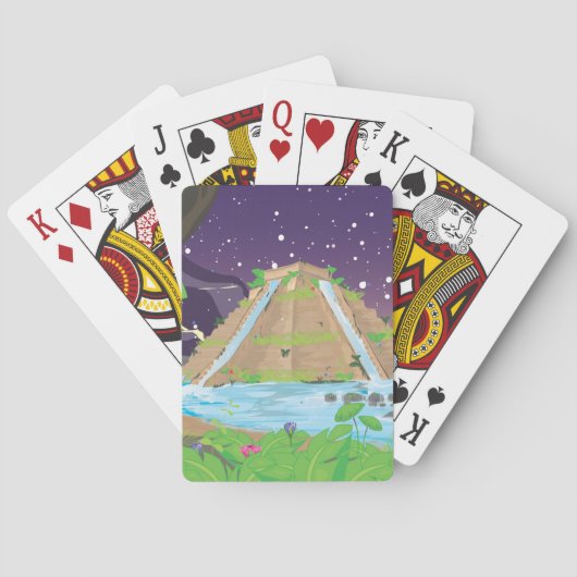 バビぶら下がったロンの庭園 トランプ (裏面)