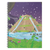 バビぶら下がったロンの庭園 ノートブック (正面)