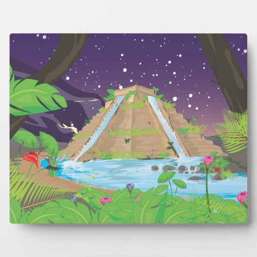 バビぶら下がったロンの庭園 フォトプラーク (正面)