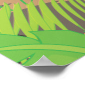 バビぶら下がったロンの庭園 ポスター (角)