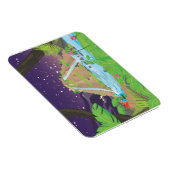 バビぶら下がったロンの庭園 マグネット (右側)