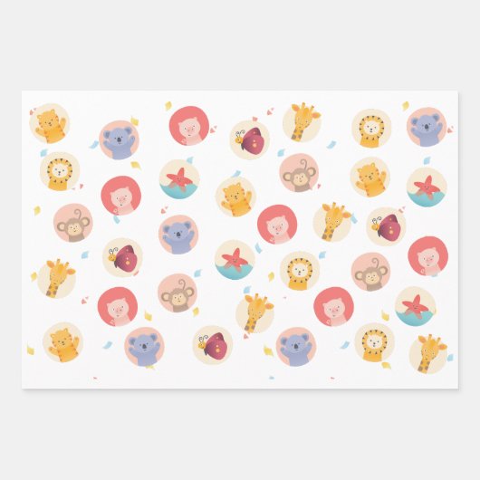 バビガールの小娘 ラッピングペーパーシート (正面)