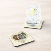 バビクトリアンレンタインデー、ヴィンテージ天使wレター コースター (右側)