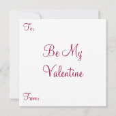 バビクトリアンレンタインデー、ヴィンテージ天使wレター 招待状 (裏面)