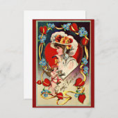 バビクトリアンレンタカード 招待状 (正面/裏面)