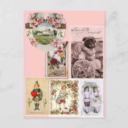 バビクトリアンンタイン葉書 シーズンポストカード (正面)