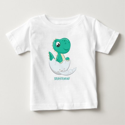 バビサウルス ベビーTシャツ (正面)