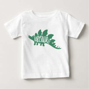 バビサウルス。（一致するセット）。 ベビーTシャツ