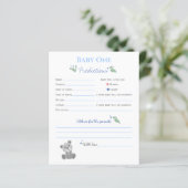 バビシャワーベビー予測素朴な双子の少年テーマ (スタンド正面)