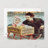 バビットの石鹸粉 ポストカード (正面/裏面)