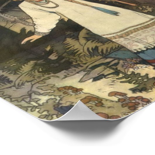 バビヤガの小屋で美しいヴァシリサ – I ポスター (角)