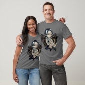 バビルサのスカルのワイシャツの無教養なゴシック様式妖精の骨組 Tシャツ (ユニセックス)