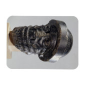 バビロの王ハムマラビの王の頭か マグネット (横)