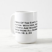 バビロンのマグの暴露都市 コーヒーマグカップ (正面左)