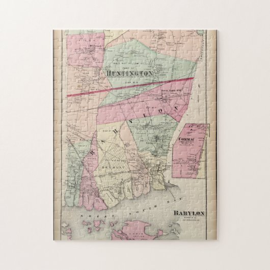 バビロンの昔のパズル ジグソーパズル (縦)