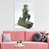 バビロンの王ハムマラ祈ビは聖餐式の前に行われる キャンバスプリント (インサイチュ (リビング))