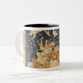 バビロンは鬼によって侵入しました ツートーンマグカップ (正面左)