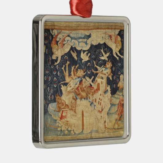 バビロンは鬼によって侵入しました メタルオーナメント (右)