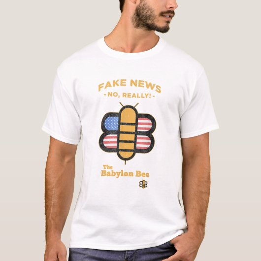 バビロン・ビー 2024年選挙パロディ Tシャツ (正面)