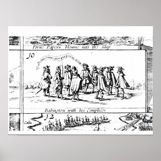 バビントンと彼の共犯 ポスター (正面)