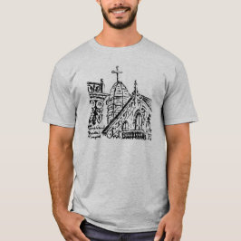 バビーによるキャンプグラウンドモチーフ - マーサズ・ヴィニヤード Tシャツ