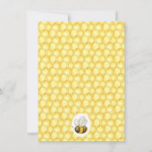 バビーをテーマにしたベビーシャワー招待状 招待状 (裏面)