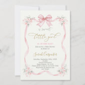 バビースワーガール 招待状 (正面)