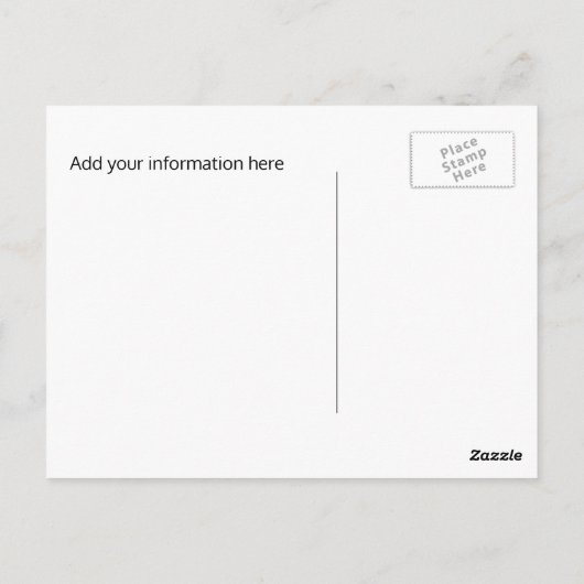 バビーズブレスリースウェディングザデイト ポストカード (裏面)