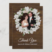 バビーズブ素朴リー結婚ズサンキューカード サンキューカード (正面/裏面)