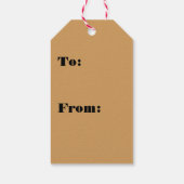 バビーズ初めてのクリスマスジンジャーブレッドボーイ ギフトタグ (裏面)