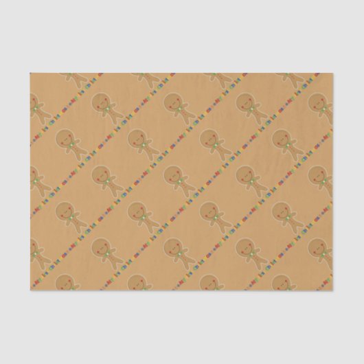 バビーズ初めてのクリスマスジンジャーブレッドボーイ 薄葉紙 (正面)