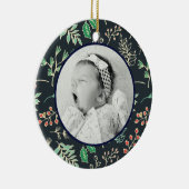 バビーズ初めてのクリスマスホリデーパターンオーナメント セラミックオーナメント (右)