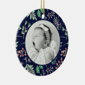 バビーズ初めてのクリスマスホリデーパターンオーナメント セラミックオーナメント (右)