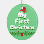 バビーズ初めてのクリスマス セラミックオーナメント (左)